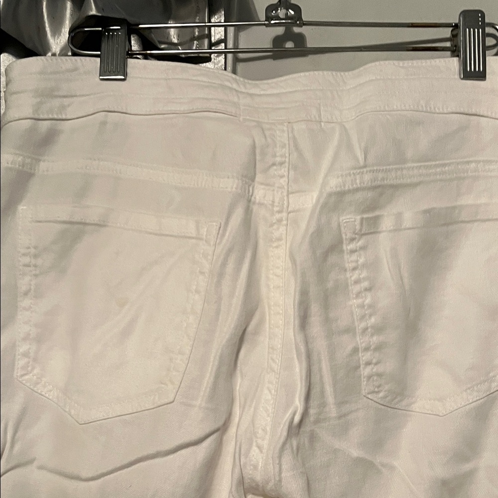 Level 99 White Drawstring Chinos - Picture 3 of 9